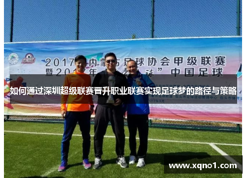 如何通过深圳超级联赛晋升职业联赛实现足球梦的路径与策略